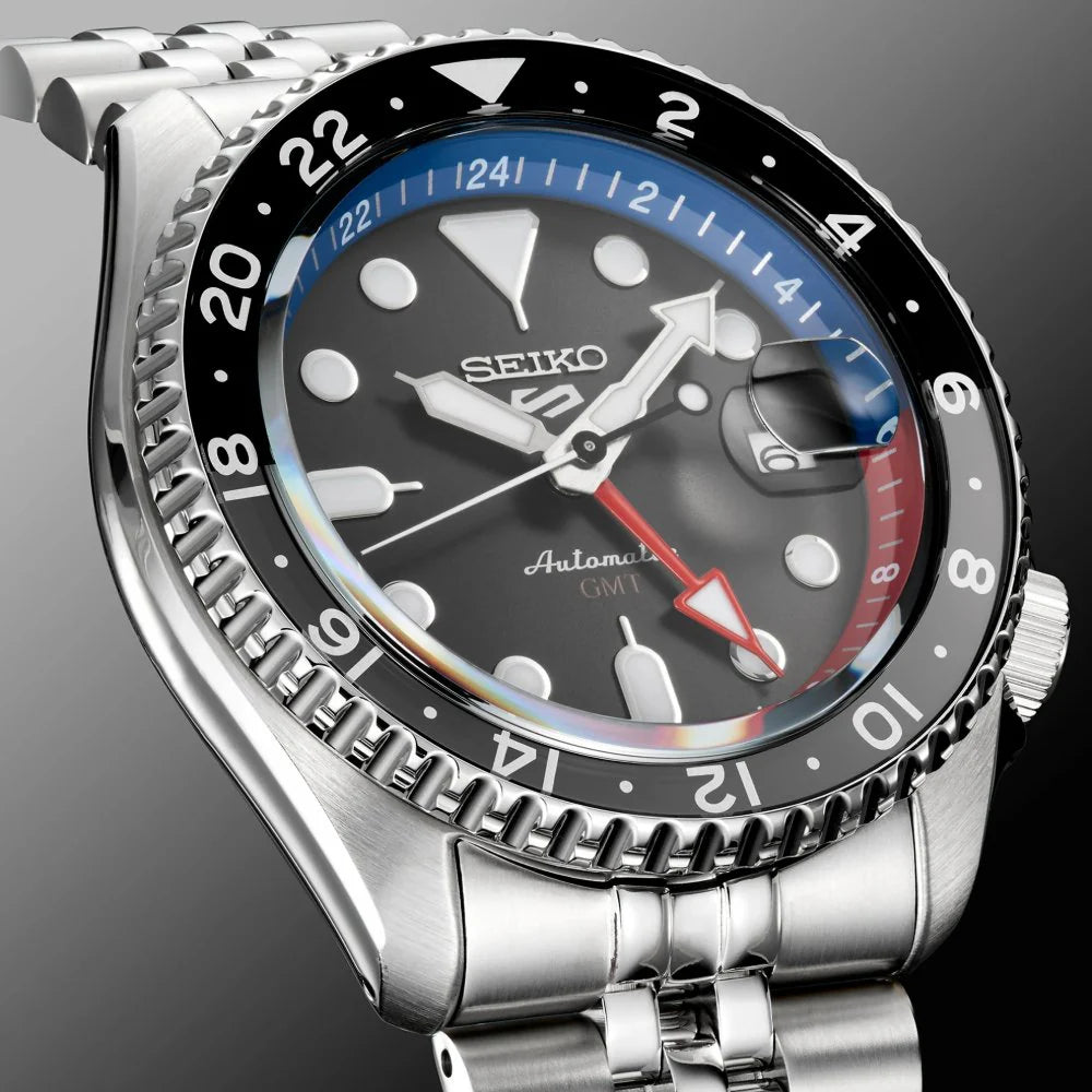 SEIKO GMT SSK019K1 "U.S. SPECIAL CREATION PEPSI CHARCOAL"