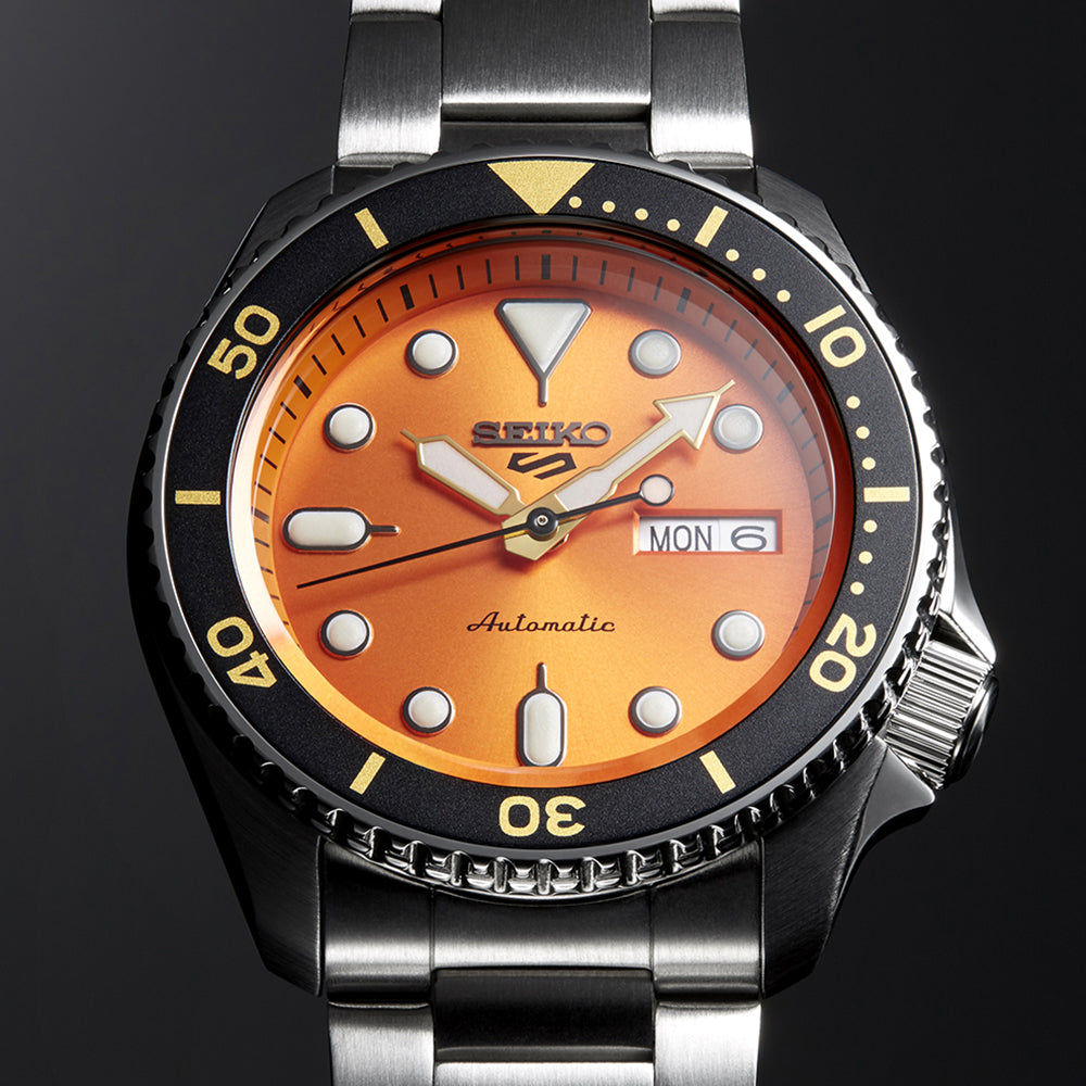 SEIKO  SPORT 5 SRPD59K1 "PONKAN ORANGE"