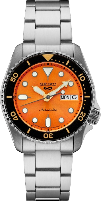 SEIKO SPORT 5 SRPK35K1 "MINI PONKAN ORANGE"