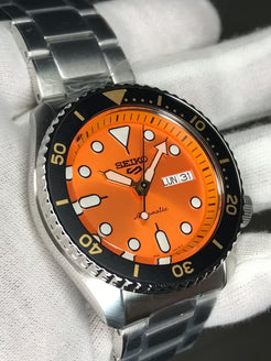 SEIKO  SPORT 5 SRPD59K1 "PONKAN ORANGE"