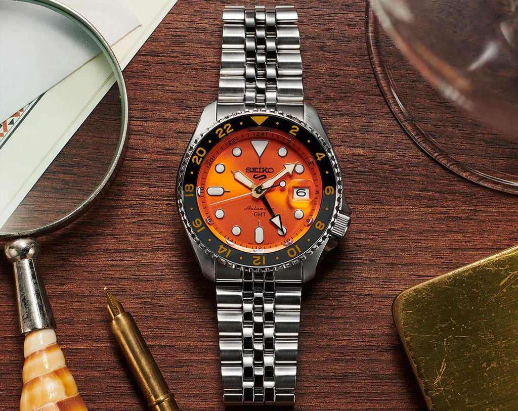 SEIKO GMT SSK005K1 "MIKAN ORANGE"