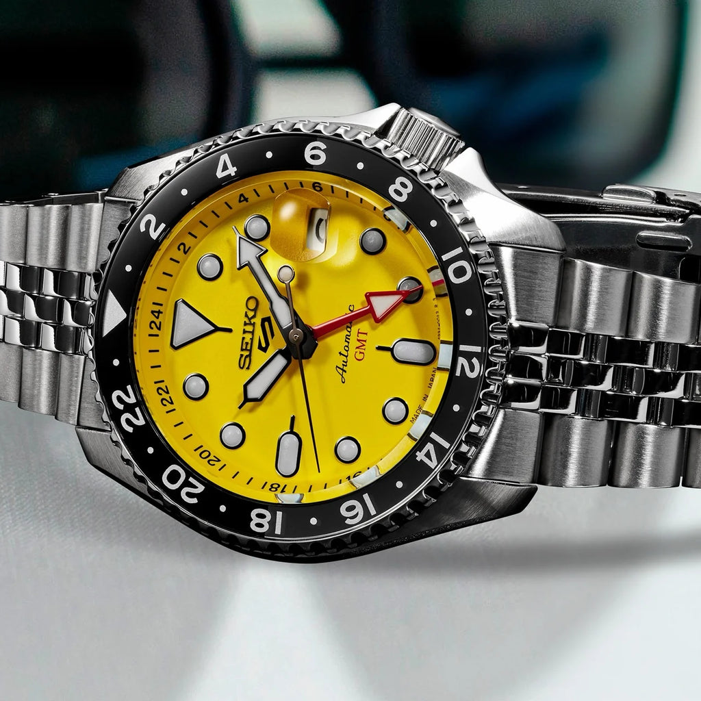 SEIKO GMT SSK017K1 "U.S. SPECIAL CREATION YELLOW"