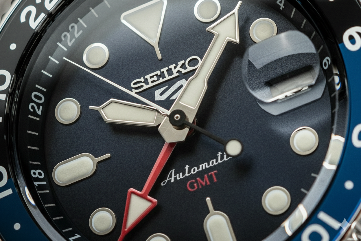 SEIKO GMT SSK003K1 "BATMAN"