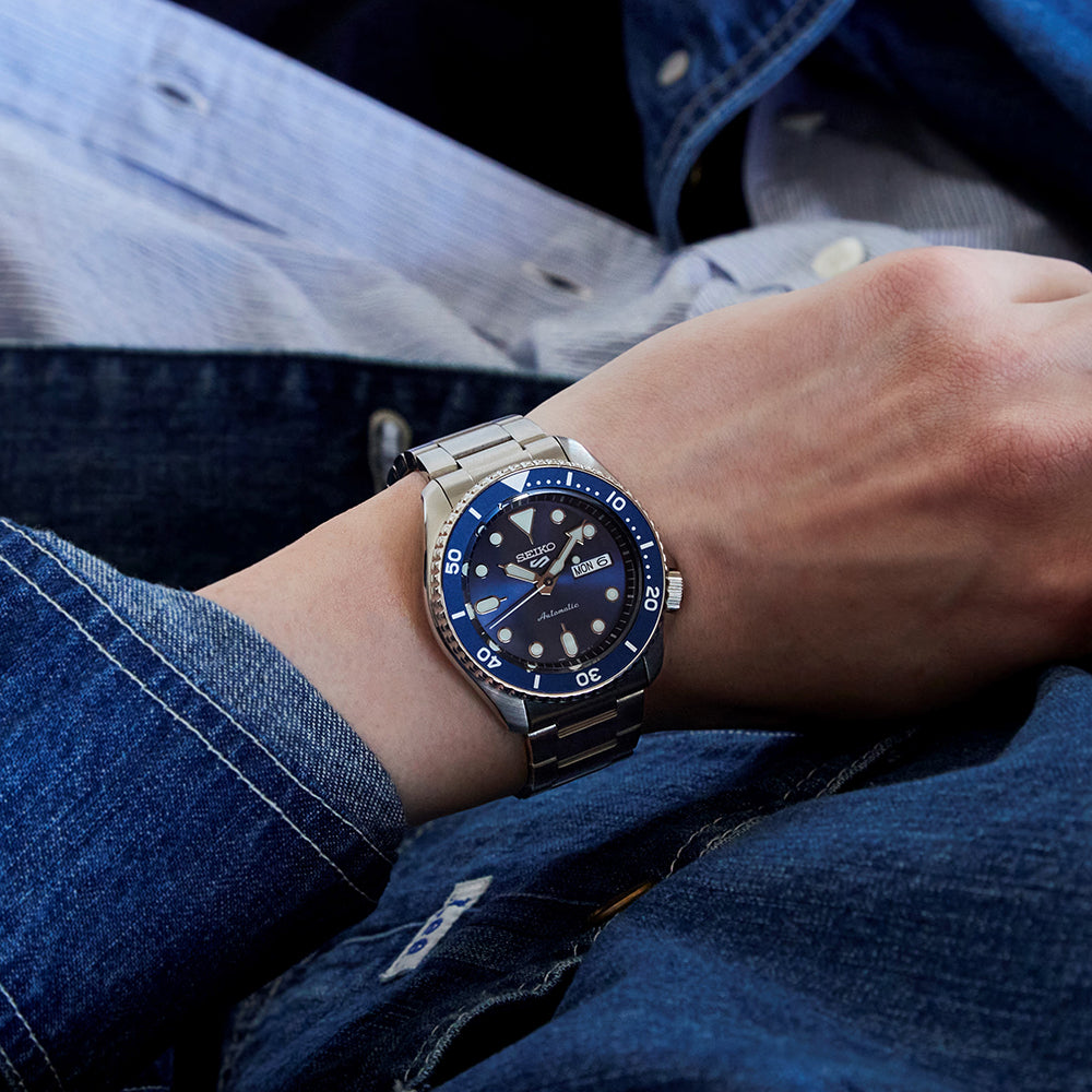 SEIKO SPORT 5 SRPD51K1 "BLUE BERRY"