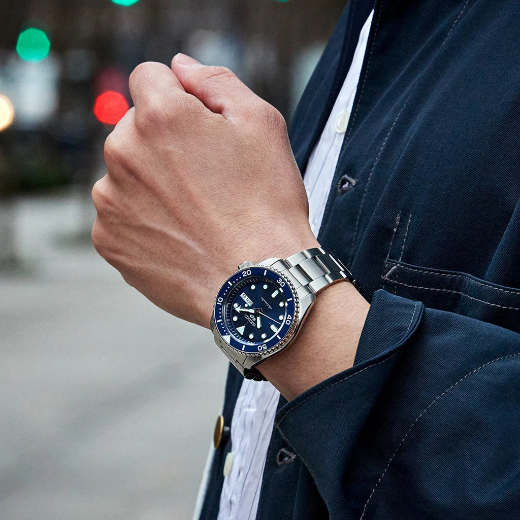 SEIKO SPORT 5 SRPD51K1 "BLUE BERRY"