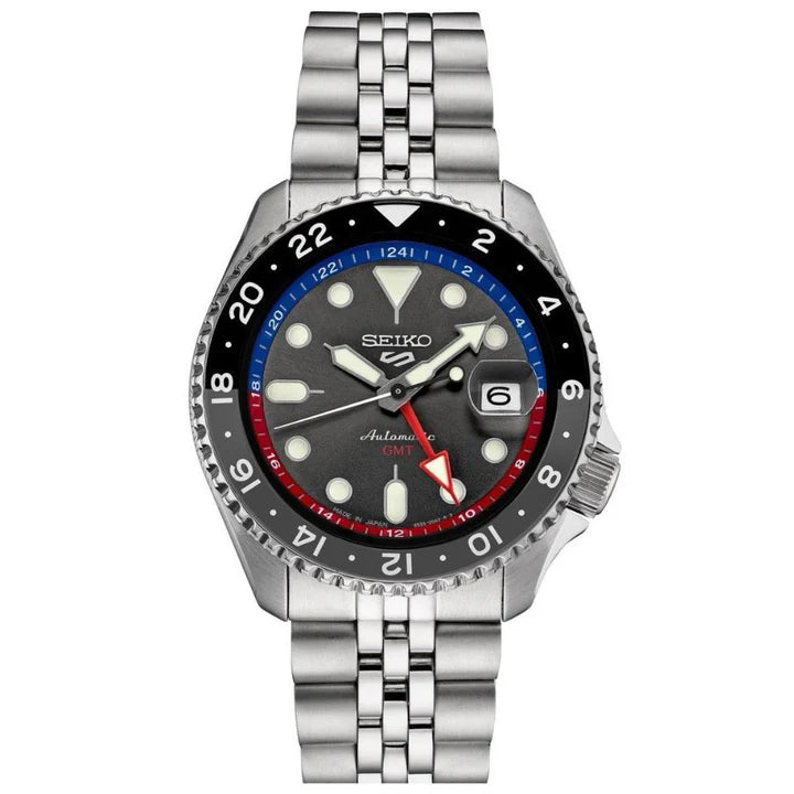SEIKO GMT SSK019K1 "U.S. SPECIAL CREATION PEPSI CHARCOAL"