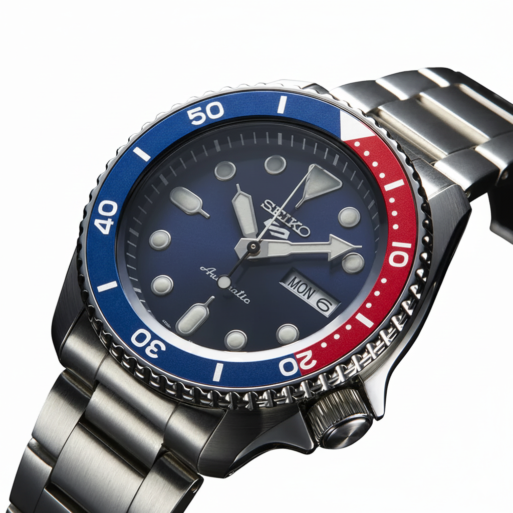 SEIKO SPORT 5 SRPD53K1 "PEPSI"