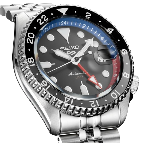 SEIKO GMT SSK019K1 "U.S. SPECIAL CREATION PEPSI CHARCOAL"